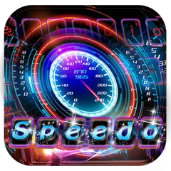 Car speedometer Keyboard Theme