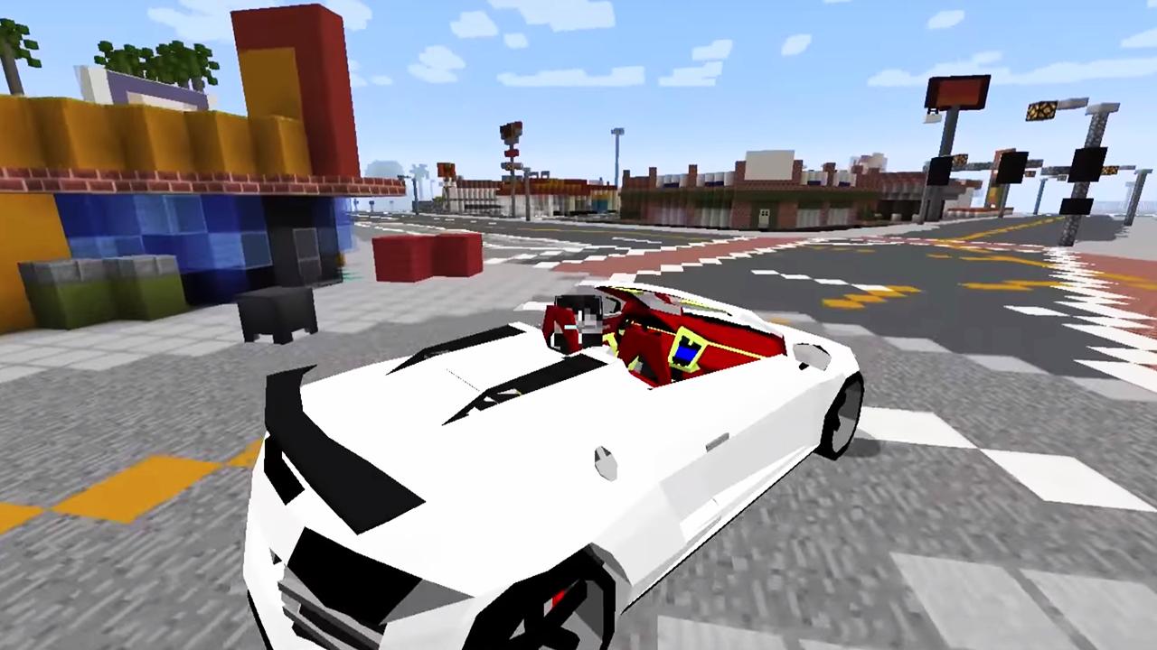 Minecraft Working Car كيف تسوي سيارة في ماين كرافت بدون مودات Youtube