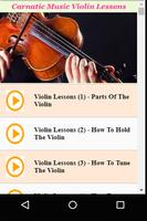 پوستر Learn to Play Violin - Carnatic