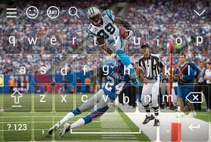New Carolina Panthers Keyboard Ekran Görüntüsü 3