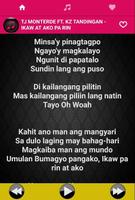 Music for KZ Tandingan Song + Lyrics 截图 2