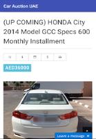 1 Schermata Car Auction UAE