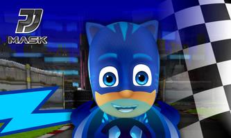 Pj Roadster Masks Racing Car capture d'écran 1