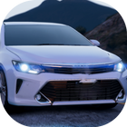 Conduite de voiture Toyota Simulator icône