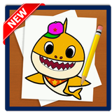 Cara Menggambar Baby Shark иконка