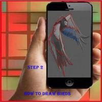 برنامه‌نما How To Draw a Bird عکس از صفحه