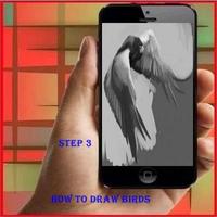 برنامه‌نما How To Draw a Bird عکس از صفحه