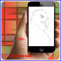 How to Draw an Eagle Affiche