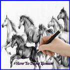 How to Draw a Horse icon