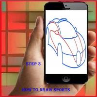 برنامه‌نما How to Draw a Sports Car عکس از صفحه