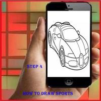 برنامه‌نما How to Draw a Sports Car عکس از صفحه