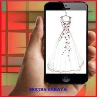 How to Draw Sketches Kebaya capture d'écran 3