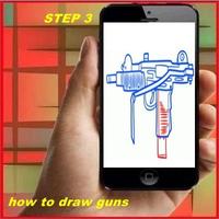 برنامه‌نما How to Draw Weapon عکس از صفحه