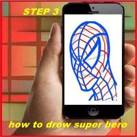 How to Drow Super Hero capture d'écran 2