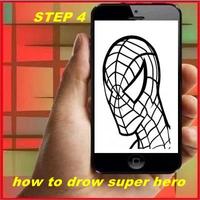 How to Drow Super Hero capture d'écran 3