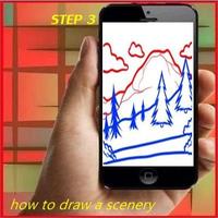 How to Draw a Scenery ảnh chụp màn hình 2
