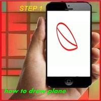 How to Draw Plane Affiche