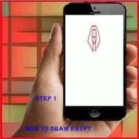 How To Draw Egypt King Affiche