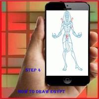 How To Draw Egypt King captura de pantalla 3