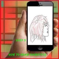 How to Draw Hair captura de pantalla 2