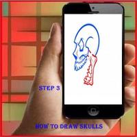 How to Draw a Skull imagem de tela 2