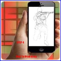 How to Draw Army syot layar 3