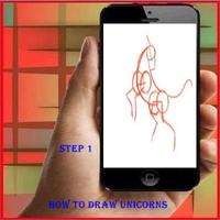 How To Draw Unicorn Affiche