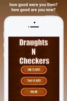 Draughts 'N' Checkers Affiche