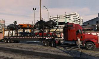 Car Cargo transporter Truck🚛 capture d'écran 3