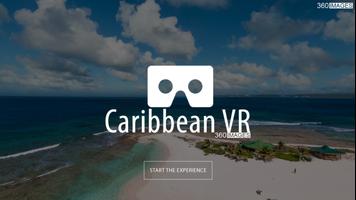 Caribbean VR Google Cardboard الملصق
