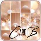 Card B Piano Tiles Game icône