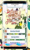 Card B Piano Tiles Game Affiche