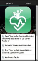 Cardio Fitness Workout Plus Affiche