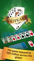 Solitaire TriPeaks - Best Card Games Carta Free ポスター