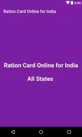 Ration Card online for India-poster