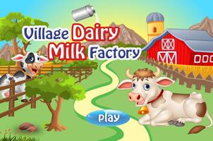 Village Dairy Milk Factory Poster