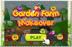 Poster Garden Farm Makeover kids game