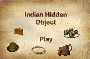 Indian hidden object game plakat