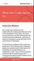 Social Care Workers Code 2.0 Screenshot 2