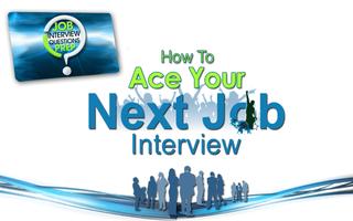 Job Interview Questions Prep poster
