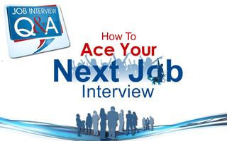 Job Interview Question-Answer โปสเตอร์
