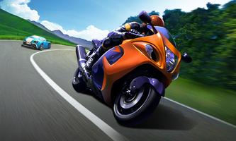 Poster Moto Racer