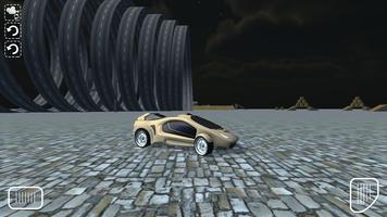 Impossible Stunt Car Tracks syot layar 1