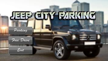 Jeep City Parking plakat
