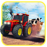 simulador tractor agricultor ícone