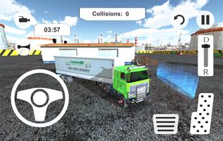 Offroad Cargo Truck Driving Test Simulator Affiche