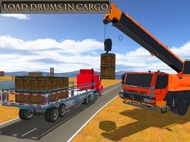 برنامه‌نما Giant Cargo Truck Simulator: 8x8 Monster Truckers عکس از صفحه