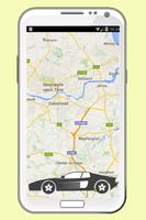 Car GPS Tracking Affiche