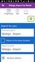 پوستر Malaga Airport Car Hire Rental