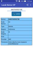 Lacak Nomor HP syot layar 1